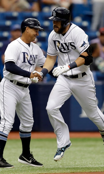 Longoria, Souza homer in Rays' 5-1 win over Orioles (Jul 26, 2017)